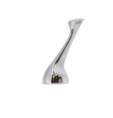 Bright polished chrome handle.