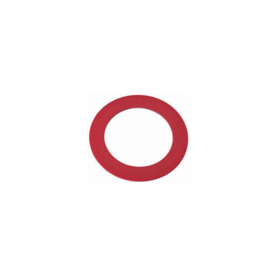 Red rubber flushvalve seal.