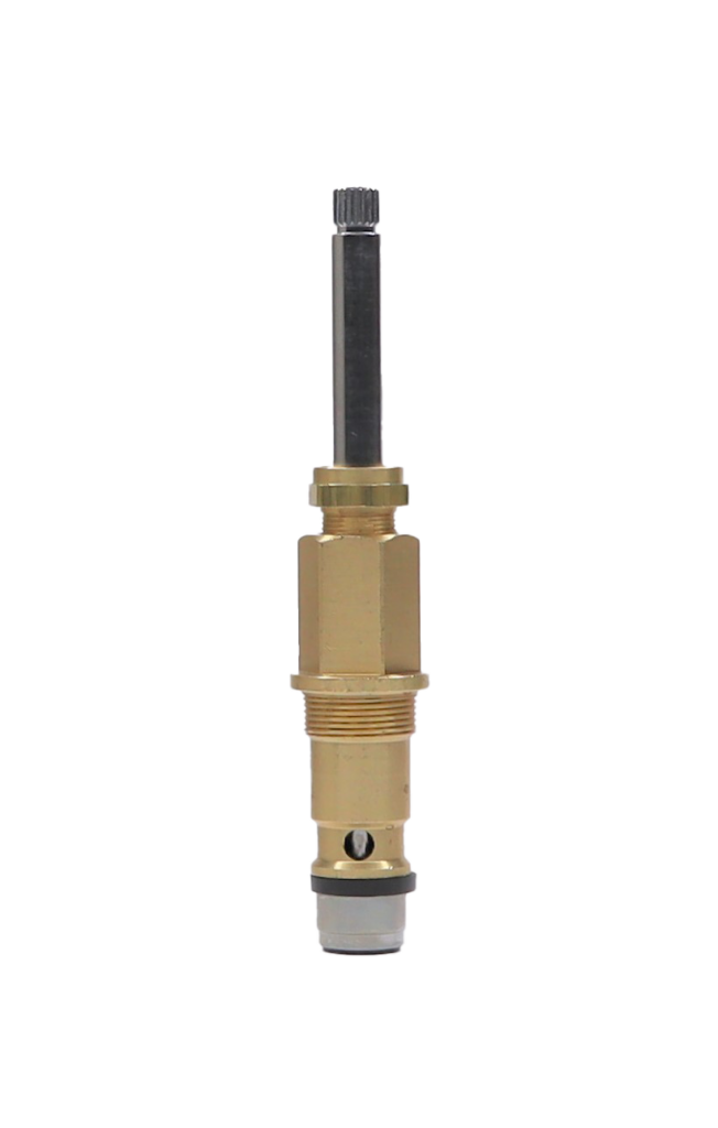Bright brass body with polished chrome stem black diverter rubber washers brass screw.