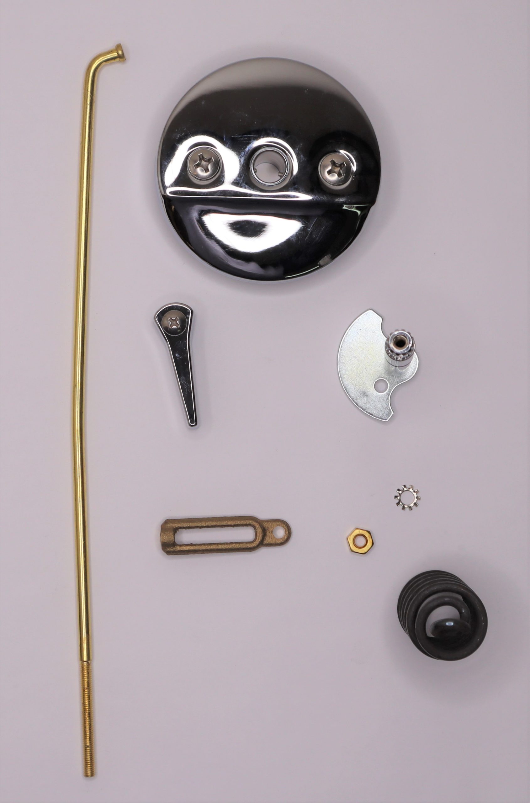 LASCO 03-4751 Bathtub Waste and Overflow Old Style Trip Plate for American Standard Chrome Plated Finish