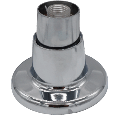 Chrome Plated Escutheon with Nipple for Crane Faucets
