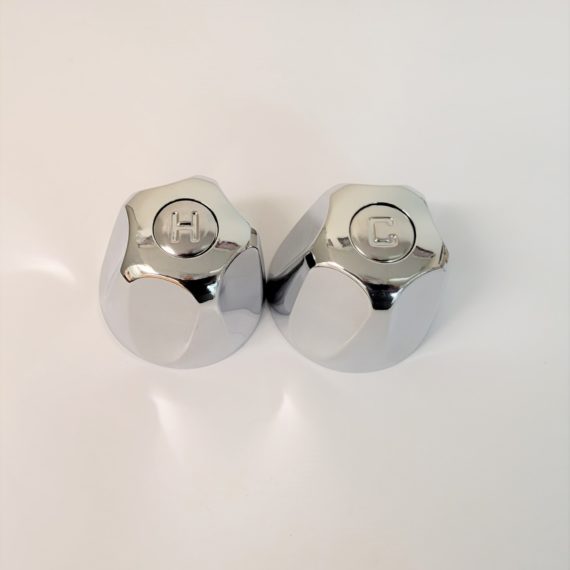 Chrome Plated 3 Handle Rebuild Kit for Speakman Kent Tub & Shower