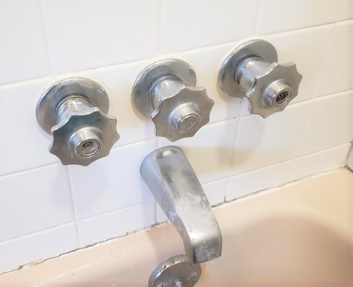 Chrome Plated 3 Handle Rebuild Kit for American Standard Aquaseal