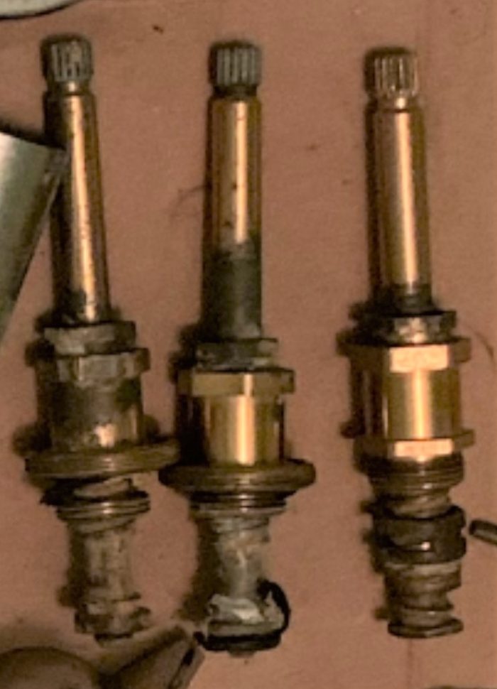 Chrome Plated 3 Handle Rebuild Kit for Sayco Faucet Noel's Plumbing