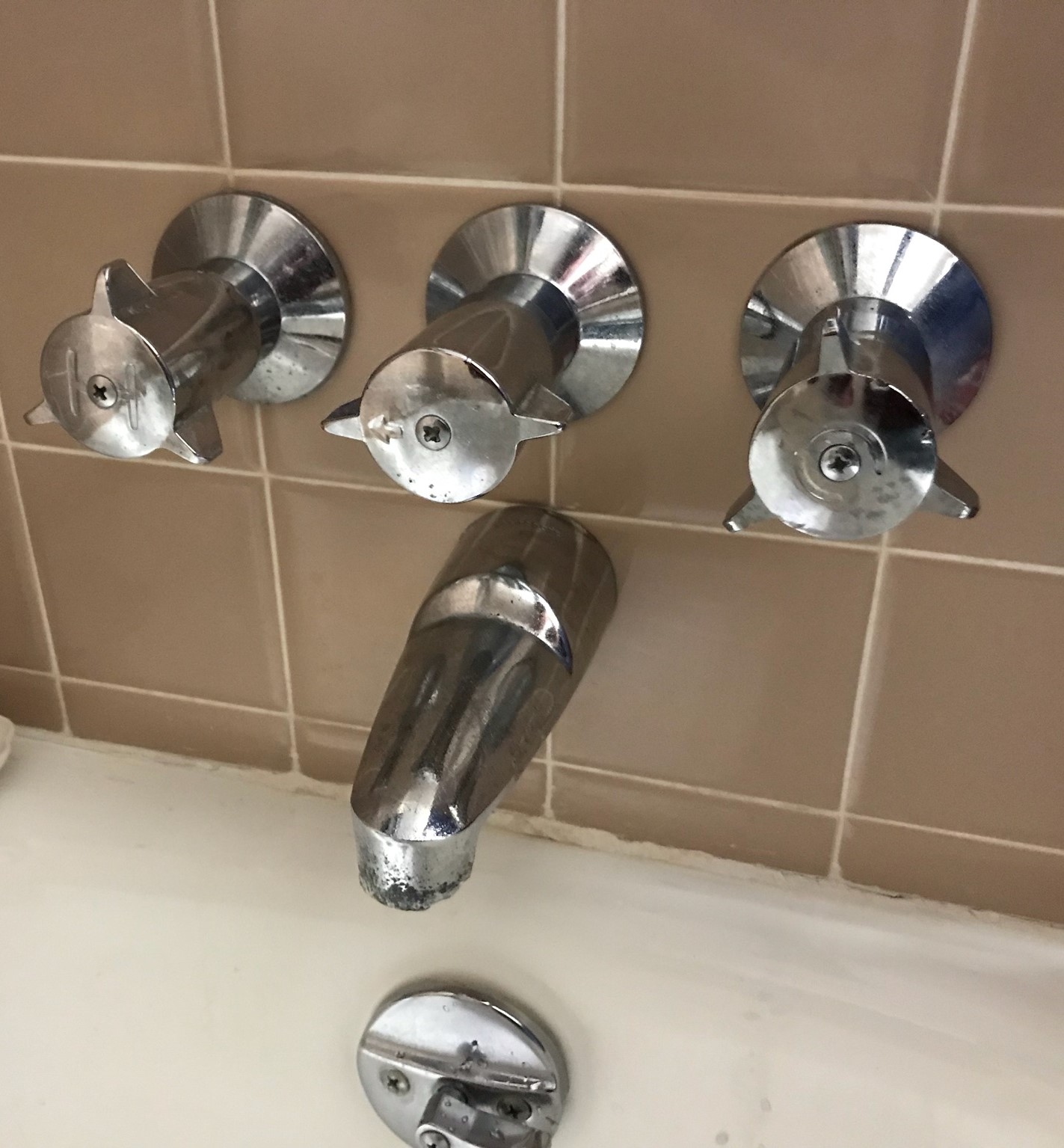 replace tub shower fixtures