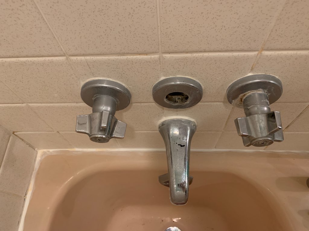 Chrome Plated 3 Handle Rebuild Kit for Sterling Faucet Noel's