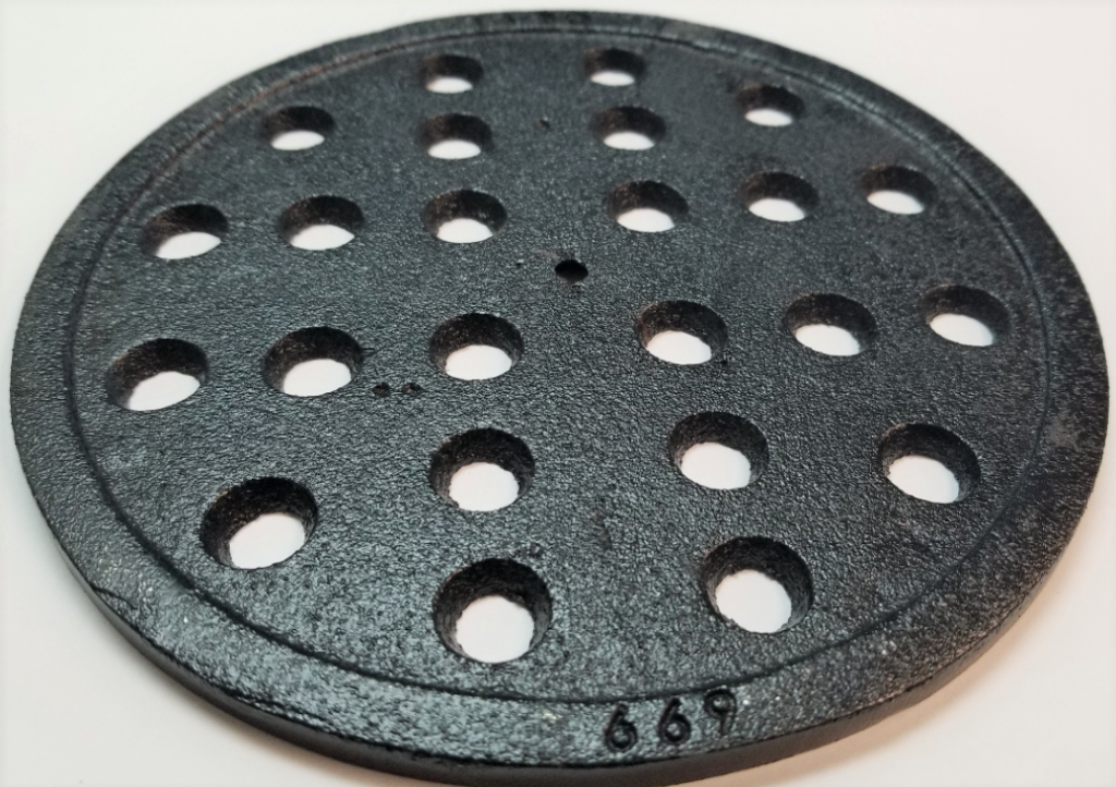 7" Round Cast Iron Drain Cover Noels Plumbing Supply