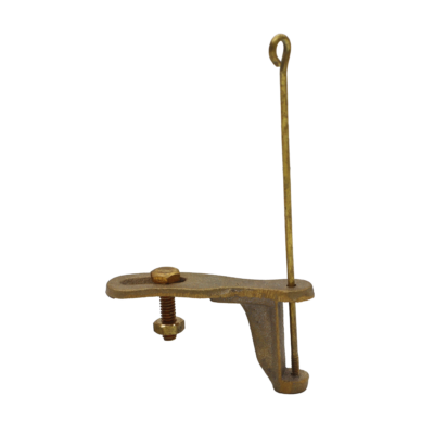Brass body with brass rod and screw.