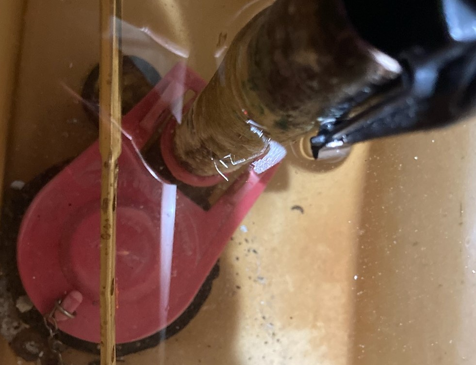 Big Orange Flapper Noels Plumbing Supply