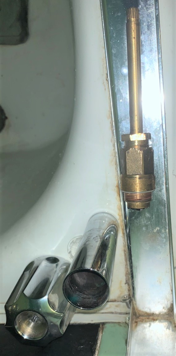 Chrome Plated 3 Handle Rebuild Kit for Gerber Tub & Shower Faucets 87