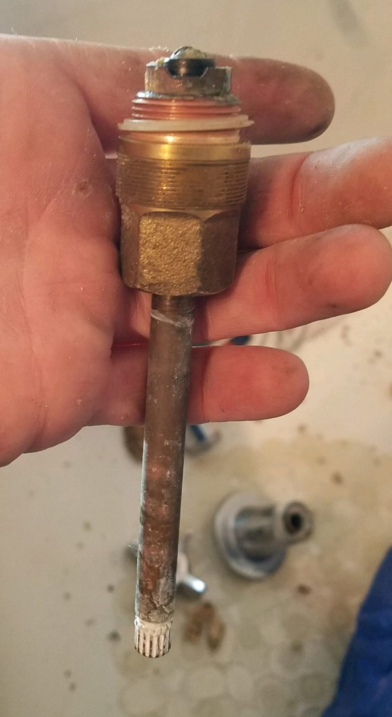 Chrome Plated 3 Handle Rebuild Kit for Gerber Tub & Shower Faucets 87