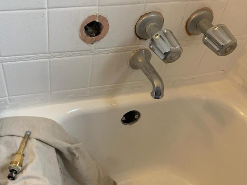 Chrome Plated 3 Handle Rebuild Kit for Gerber Tub & Shower Faucets 87215 Noel's Plumbing Supply