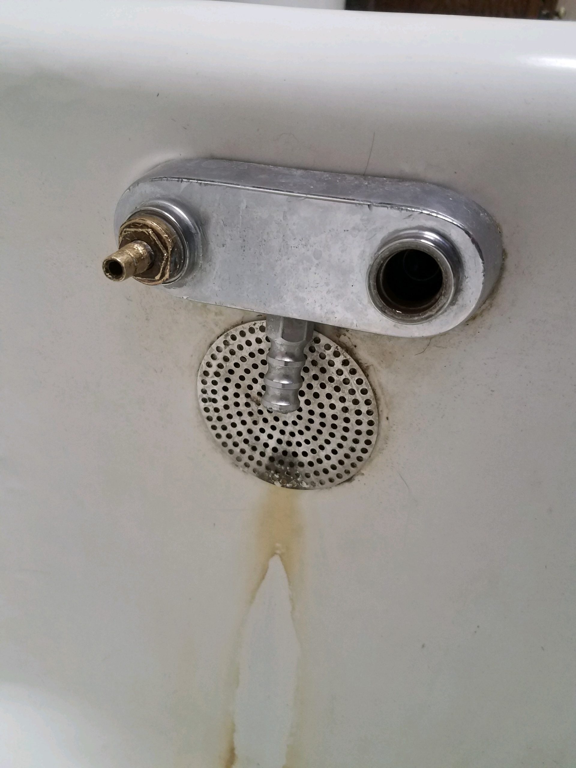 Central Brass 0206 Chrome Plated 2 Handle Tub on Legs Faucet Noel's