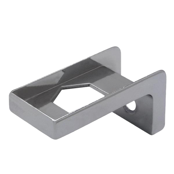 Bottom door insert with screw hole.