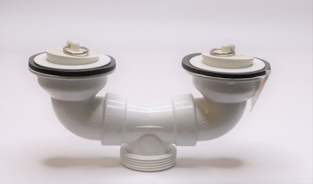 Drain Assembly for 2 Tub Laundry Tub Noel's Plumbing Supply