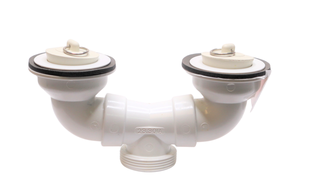 Drain Assembly for 2 Tub Laundry Tub Noel's Plumbing Supply