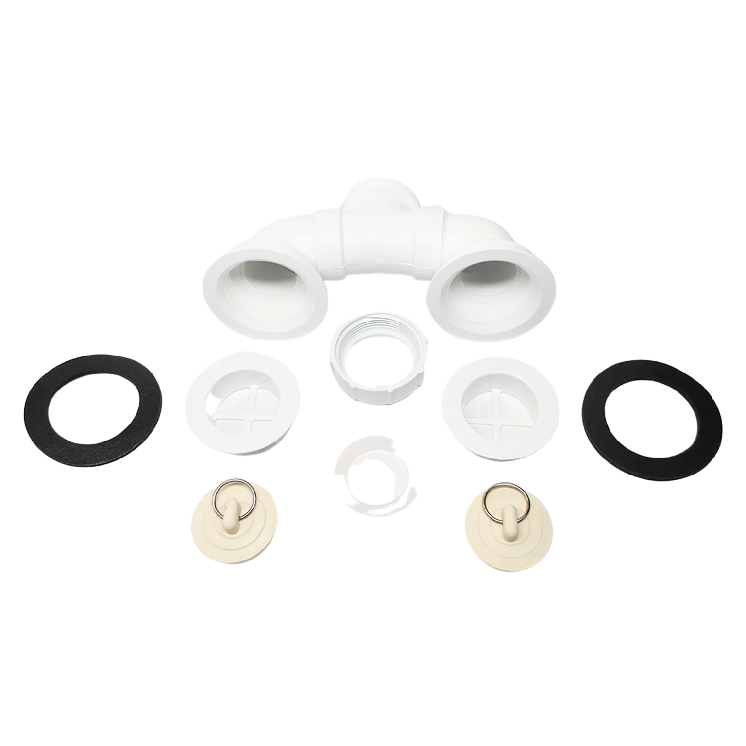 Drain Assembly for 2 Tub Laundry Tub - Noel's Plumbing Supply