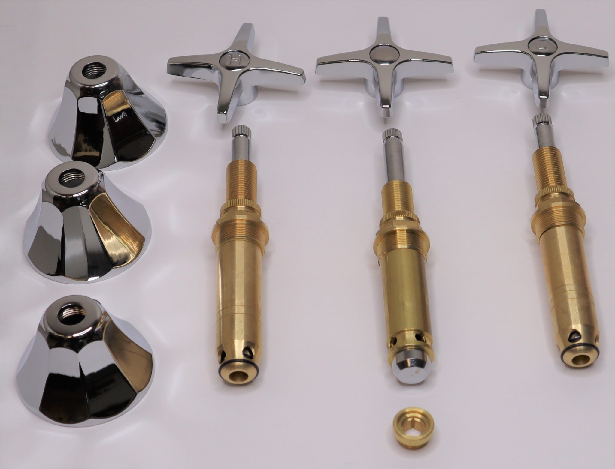 Complete Rebuild Kit for Kohler 3 Handle Tub & Shower Faucet Noel's