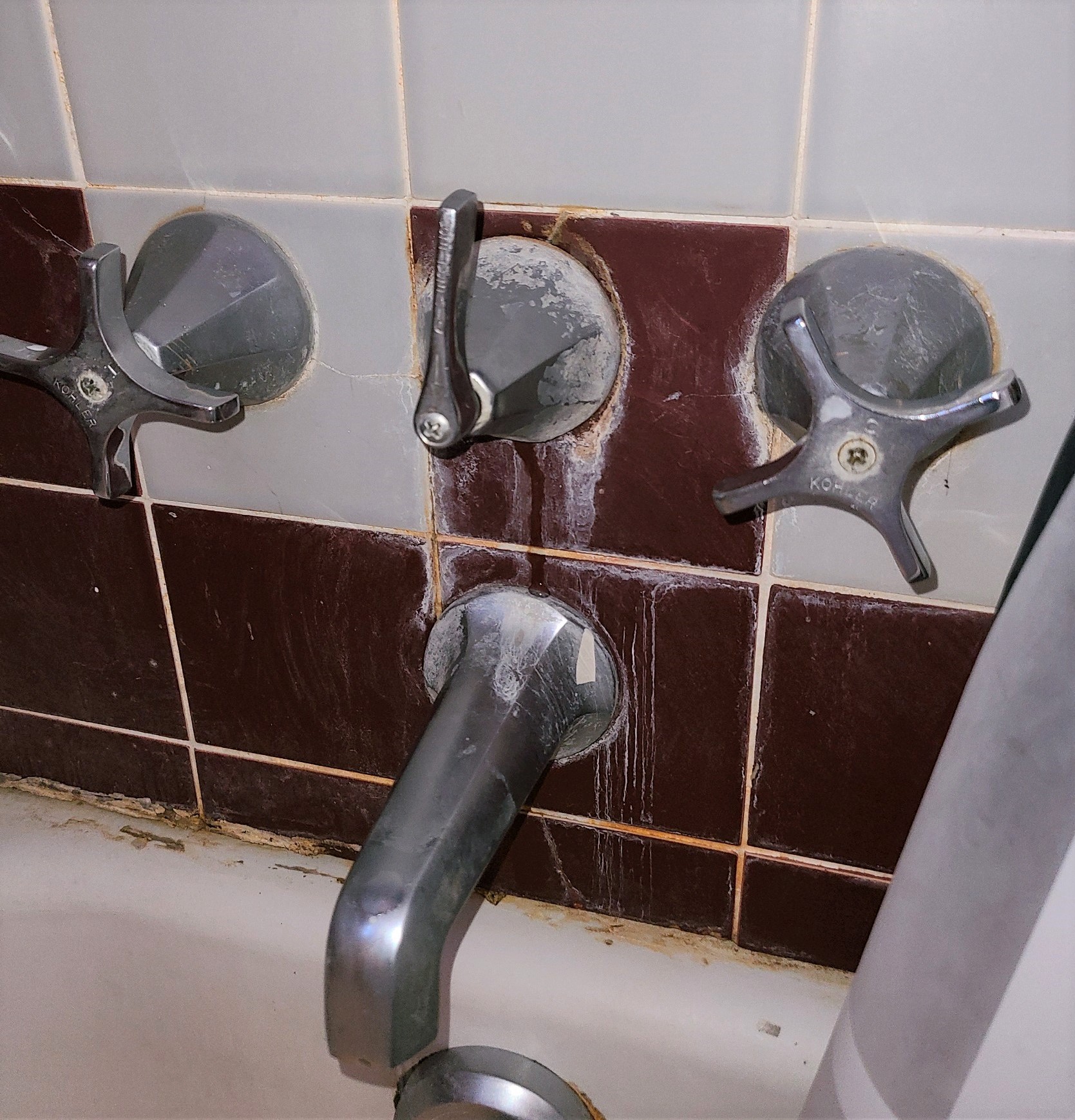 Complete Rebuild Kit for Kohler 3 Handle Tub & Shower Faucet Noel's