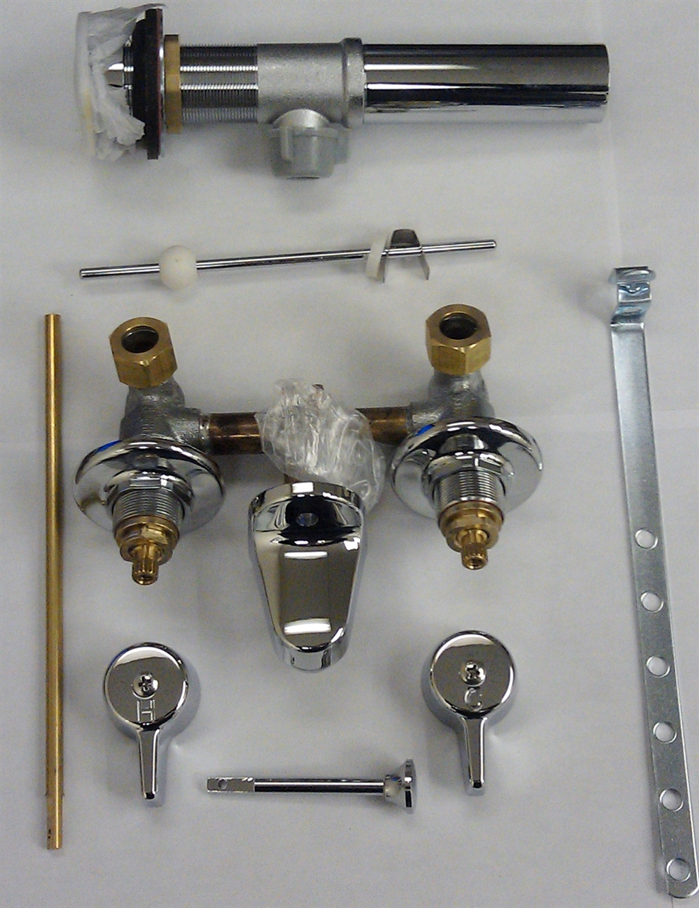 Union Brass 170 8 Ledgeback Lavatory Faucet With Popup