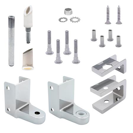 7/8" Door 1 1/4" Post Top & Bottom Replacement Hinge Pack 63120