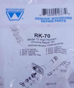 Woodford Model 70 Chrome Repair Kit RK-70 