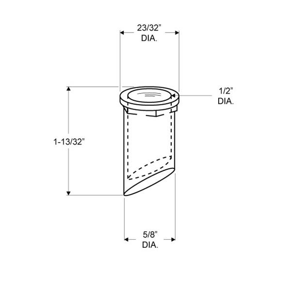 5/8" Small Round Hex Cam 98275 - Image 2