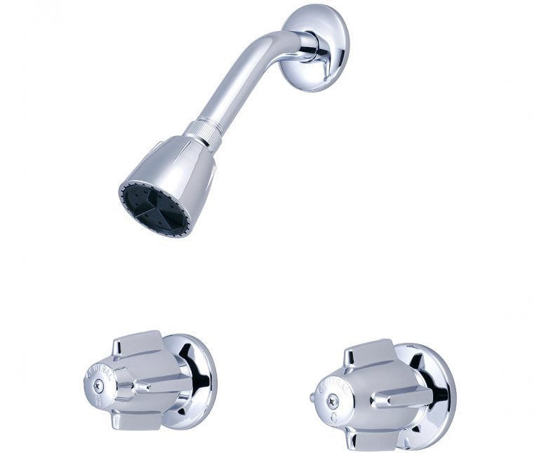 Central Brass 0926 Chrome Plated 2 Handle Shower Faucet Noel's