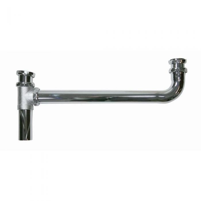 1 1/2" x 12" Chrome Plated 17ga Double Offset Slip Joint Extension