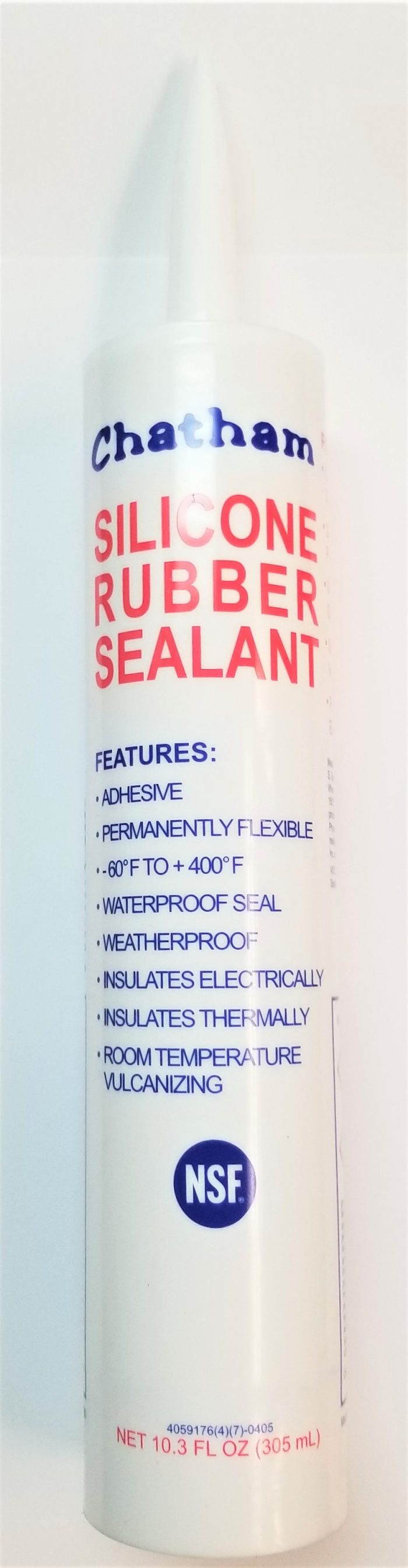 Chatham Brass 10.3 oz Clear Silicone Rubber Sealant 12C Noel's