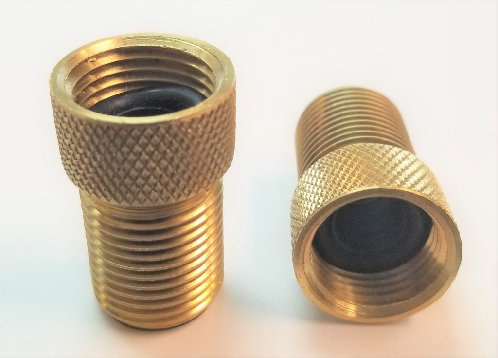 1/2" Brass Faucet Shank Extenders Pair Noel's Plumbing Supply