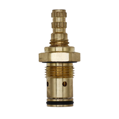 Bright brass cartridge with black orings.