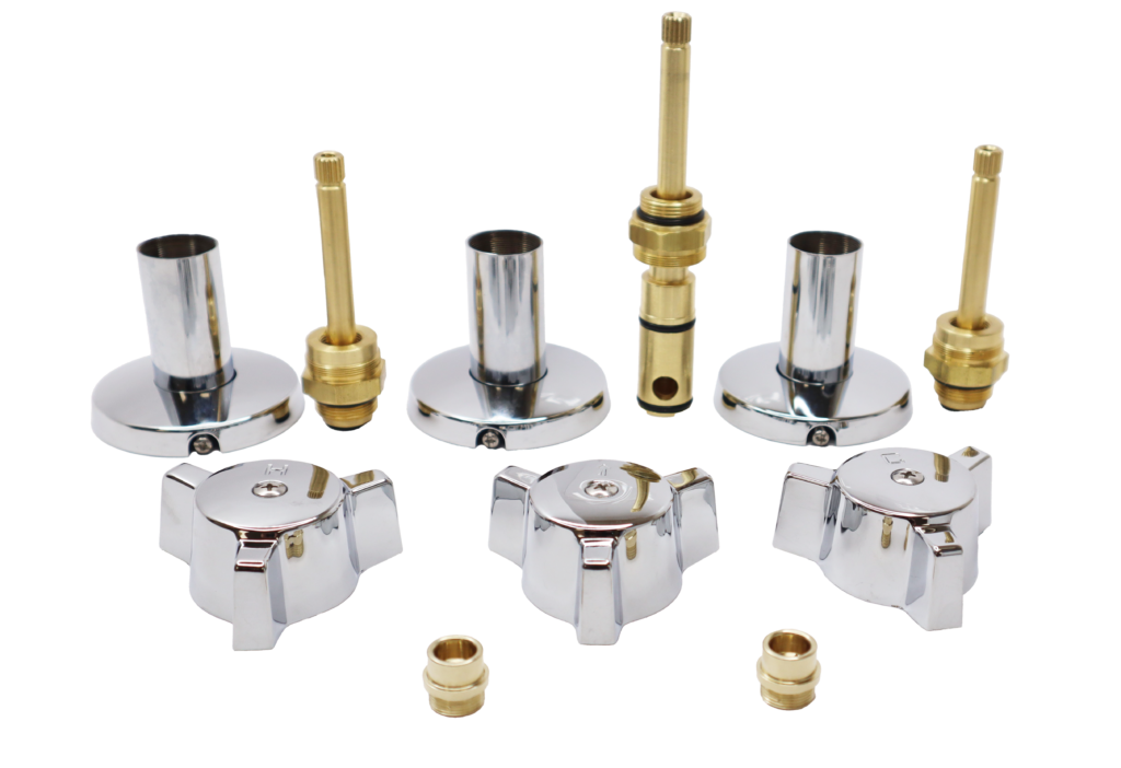 Kissler & Co. RBK1000 Indiana Brass Tub Rebuild Kit - Complete Shower Valve Repair Set