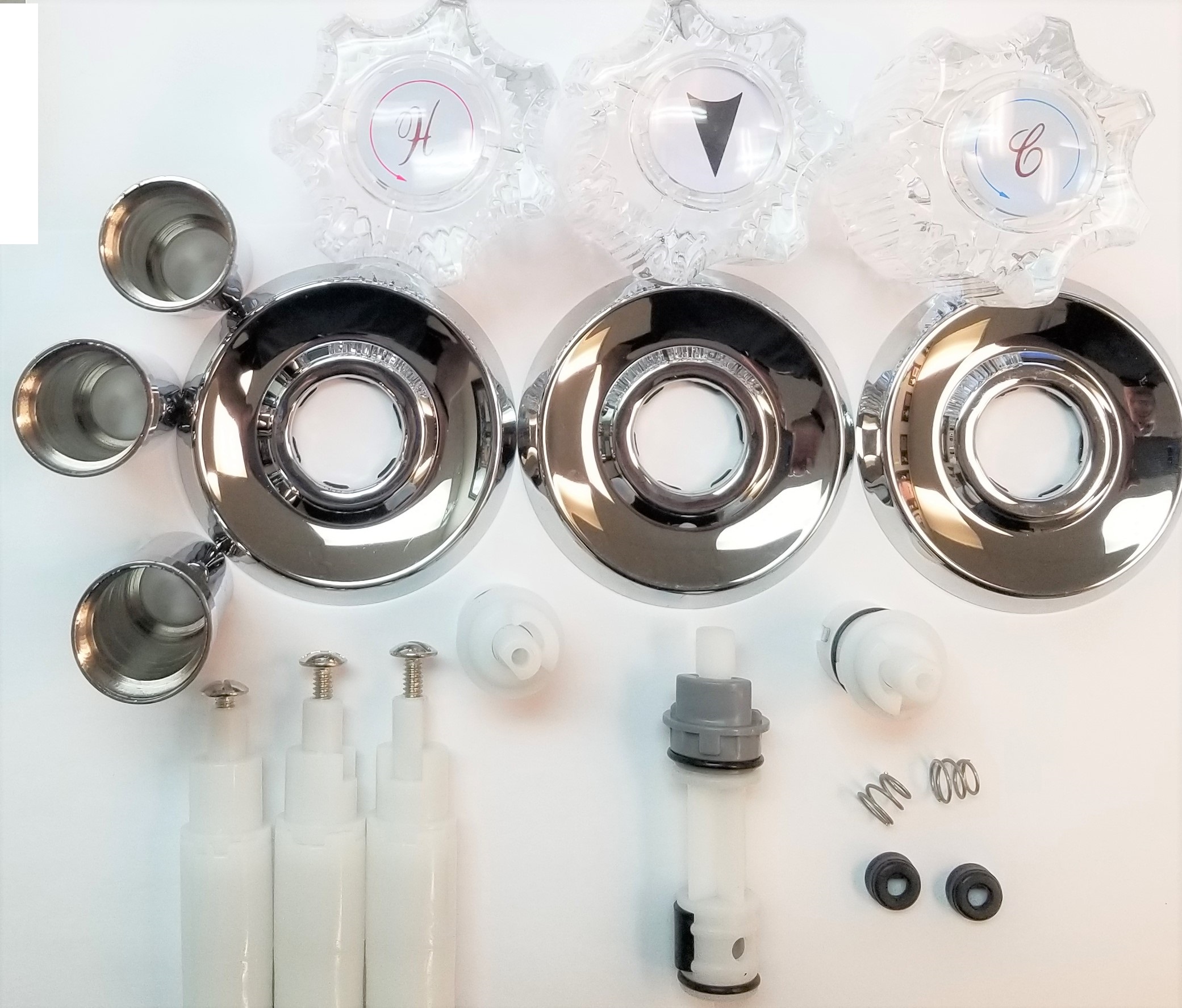 3 Handle Rebuild Kit for Delta Faucet Noel's Plumbing Supply