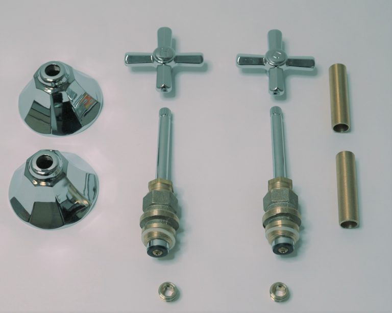 Chrome Plated 2 Handle Rebuild Kit for Sterling Tub & Shower Faucets