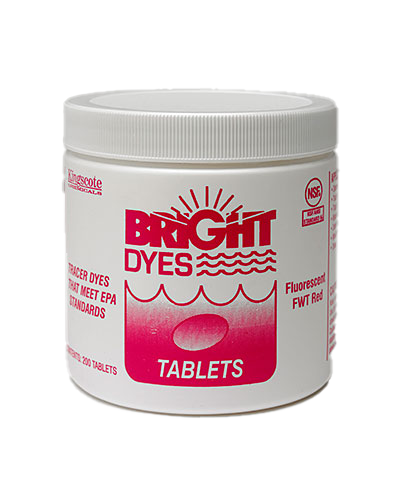 Kingscote 101103 Red Water Tracer Dye Tablets - Noel's Plumbing Supply