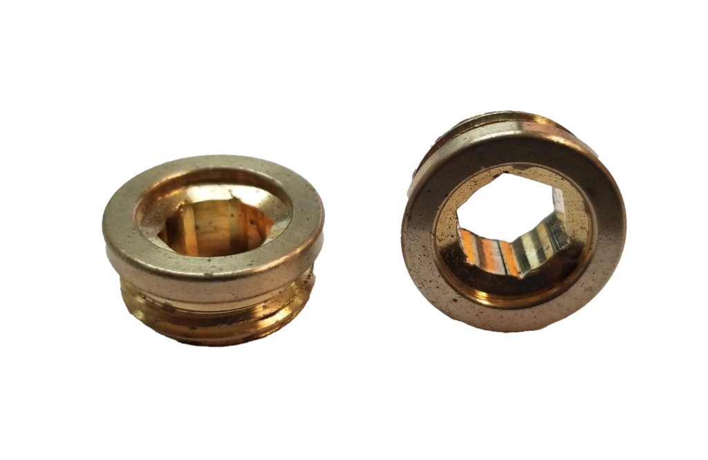 Brass Faucet Seats for Union Brass (pair) Noel's Plumbing Supply