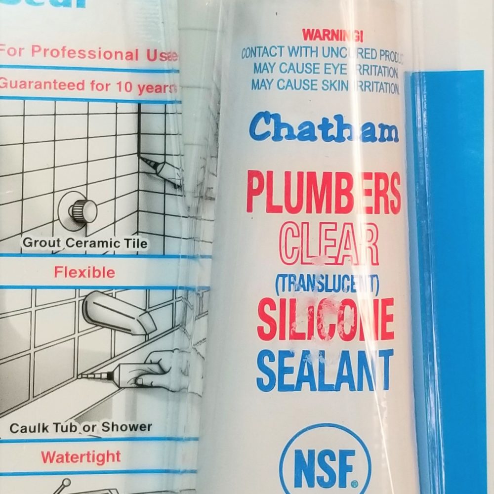 Hercules 25620 Clear Plumbers Caulk 5.5 oz Noel's Plumbing Supply