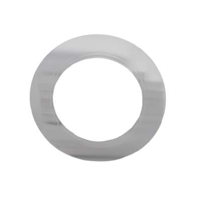 Clear soft vinyl rubber ring.