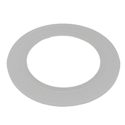 Clear soft vinyl rubber ring.