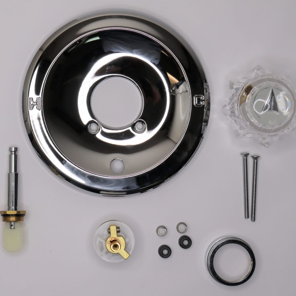 Chrome Plated Rebuild Kit for Delta Scald Guard Faucet Noel's