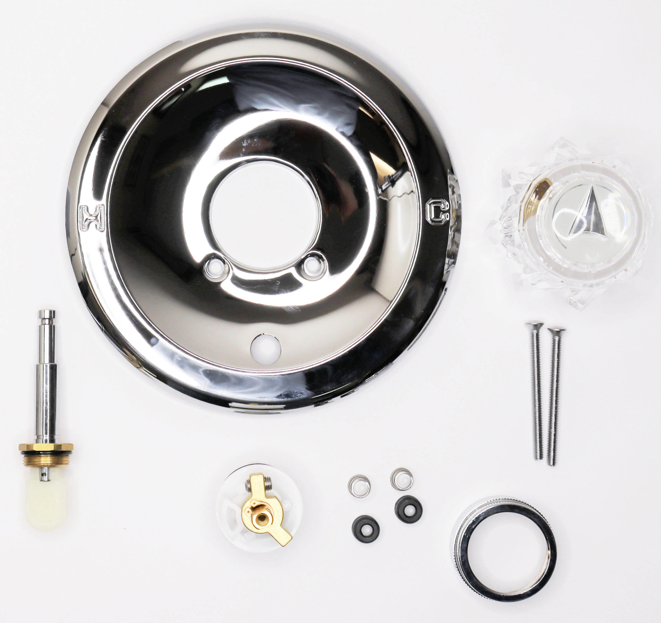 Chrome Plated Rebuild Kit for Delta Scald Guard Faucet Noel's