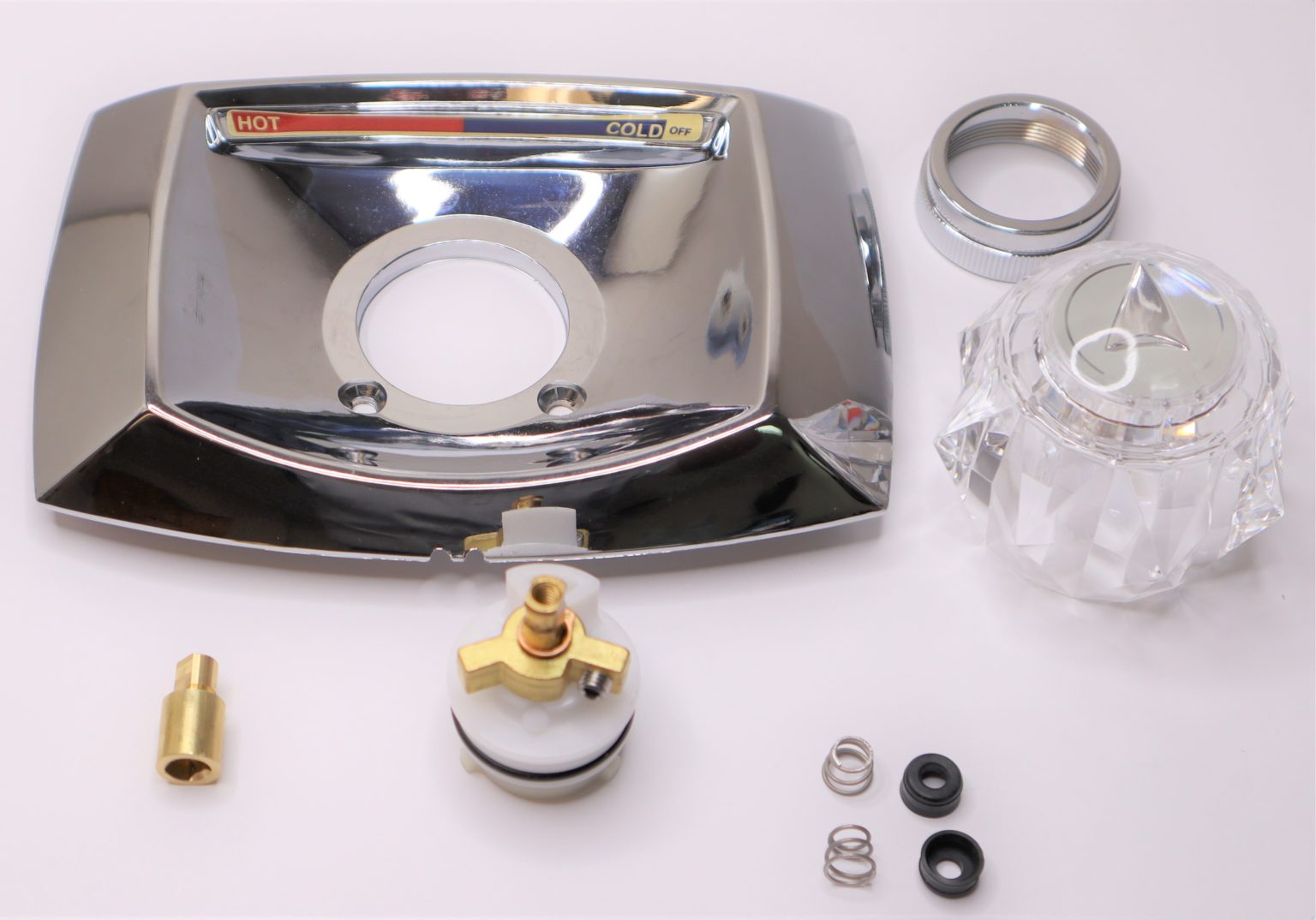 Chrome Plated Rebuild Kit for Delta Scald Guard Faucet Noel's