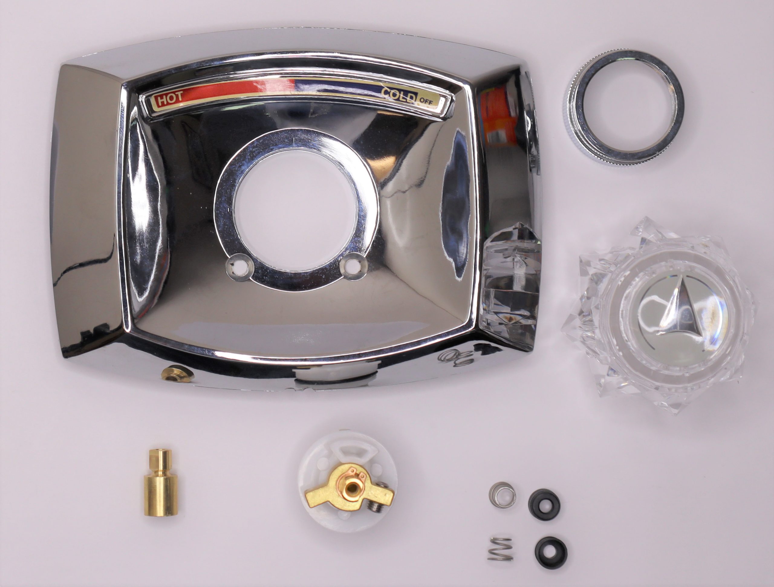 Chrome Plated Rebuild Kit for Delta Scald Guard Faucet Noel's