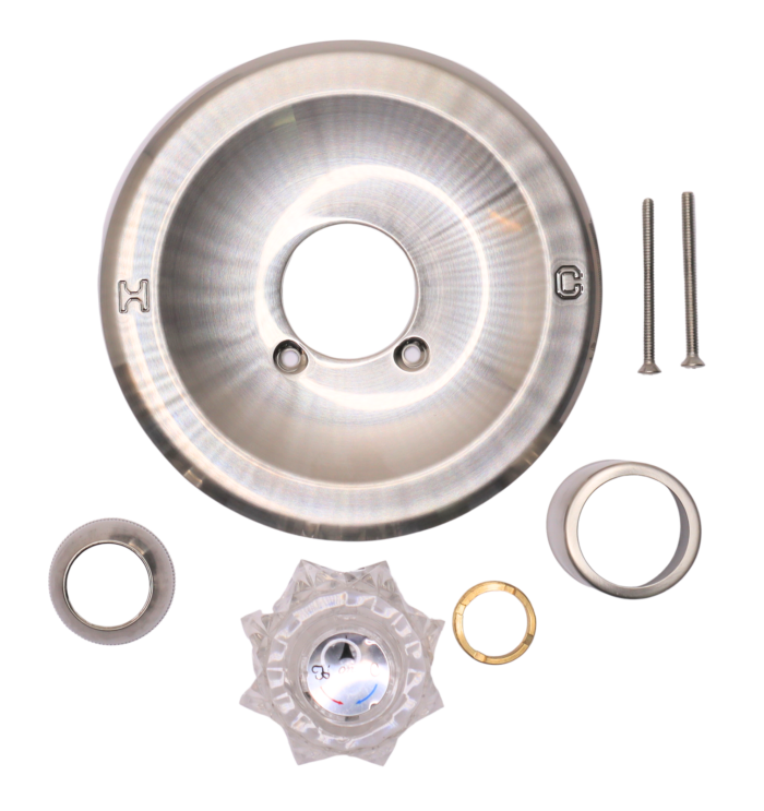 Brushed Nickel Trim Kit for Delta Faucet Noel's Plumbing Supply