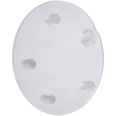 Round silicone flapper seal.