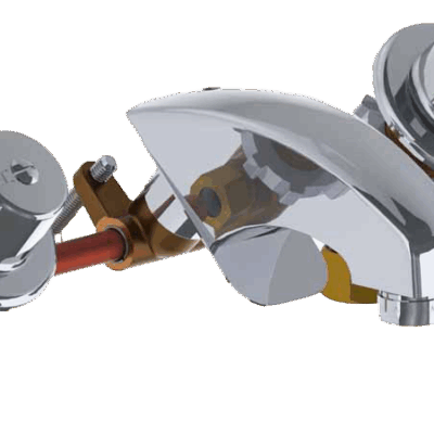 Union Brass 173 Slantback Lavatory Faucet without Popup