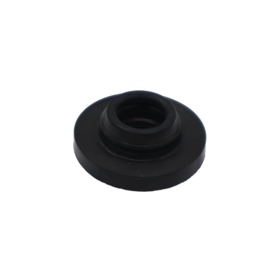 Black rubber washer.