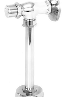Prier 190-0 1/2 in x 3/8 in Cast Metal Push Button Urinal Flush Valve 