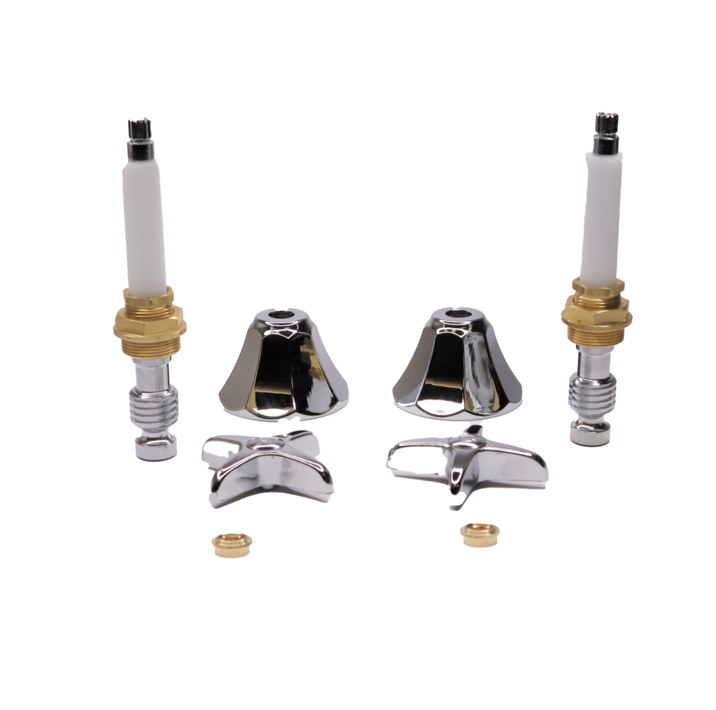 Chrome Plated Rebuild Kit for 2 Handle Crane Faucet Noel's Plumbing